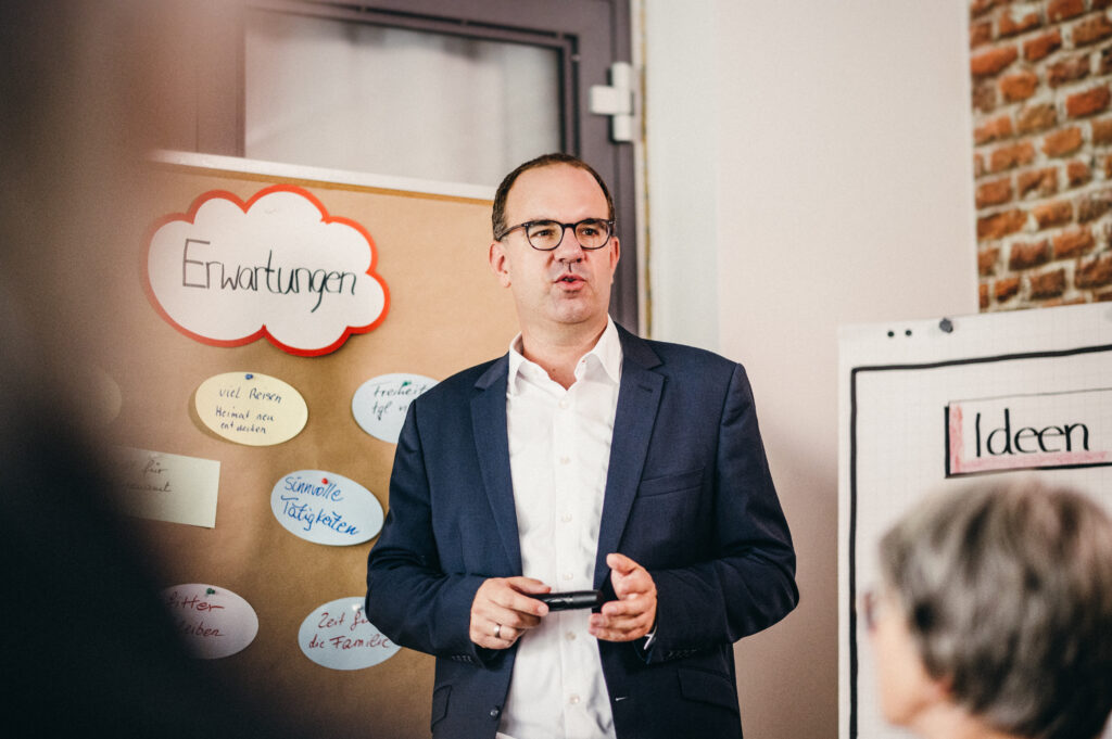 Seminar „Der erfolgreiche Start in den Ruhestand“ für Mitarbeiter in Unternehmen und dem öffentlichen Dienst