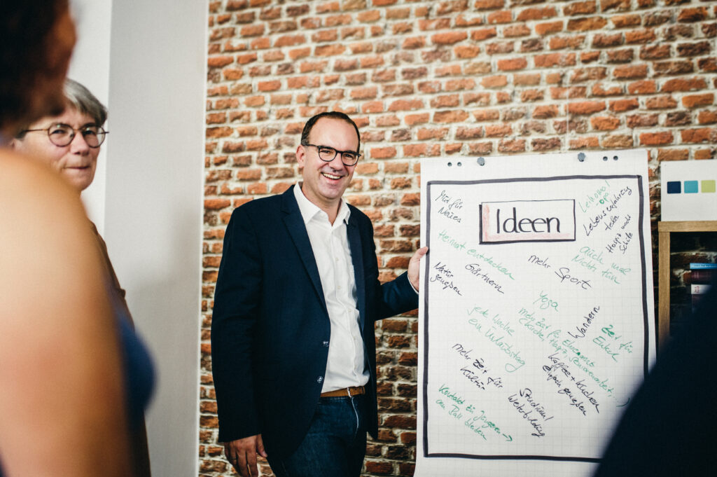 Ideen für Vorruhestand und Altersteilzeit im Seminar zum Thema Ruhestand erarbeiten